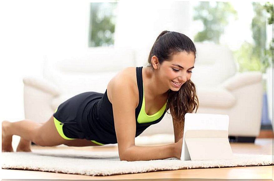 Exercises to lose belly at home.