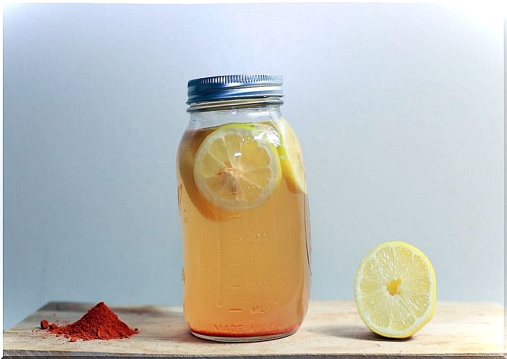 lemon water is part of the home remedies to eliminate fleas 