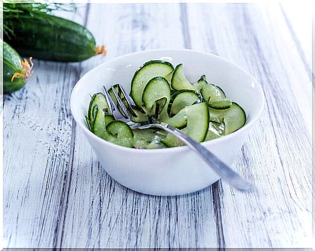 Cucumber salad