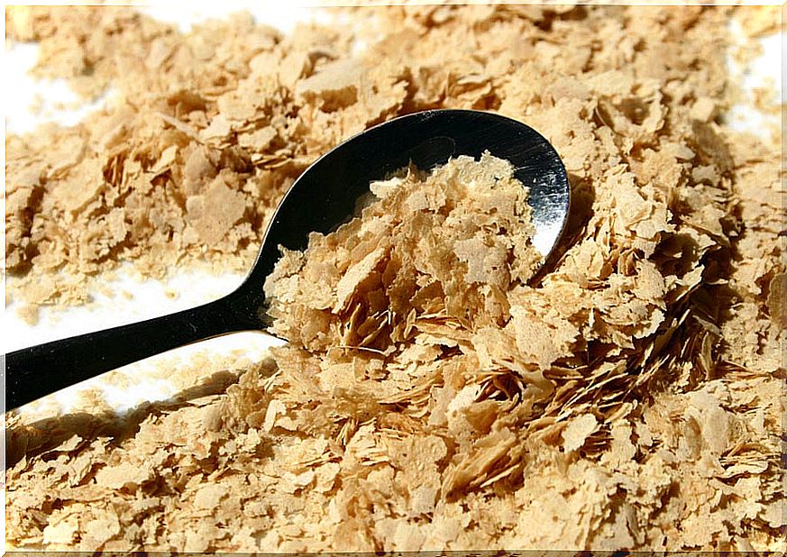 Brewer's yeast flakes