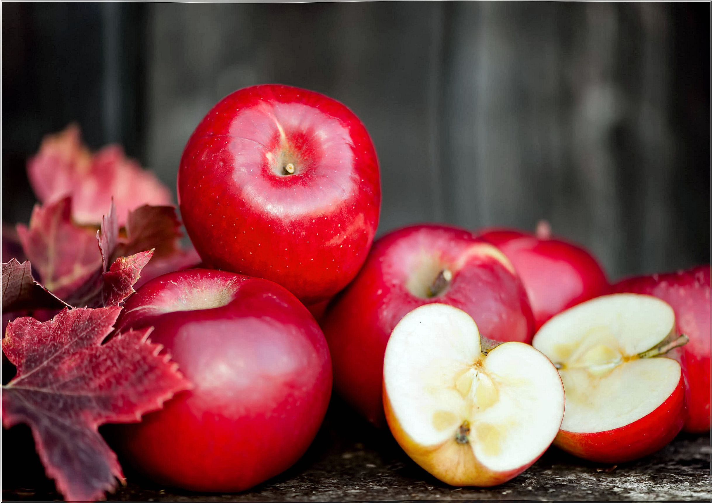 Apples are great for reducing your waistline.