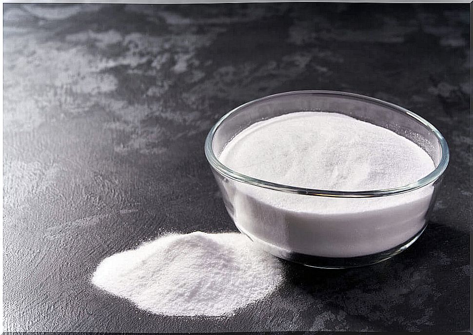 Baking soda powder