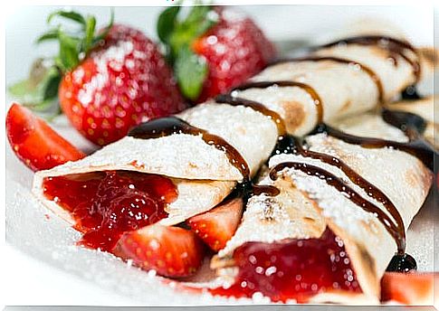 sweet crepes