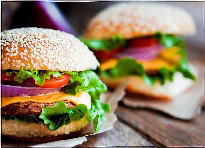 Hamburger recipe.  high protein content