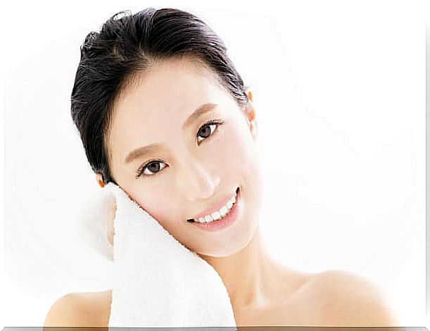 Dry facial skin