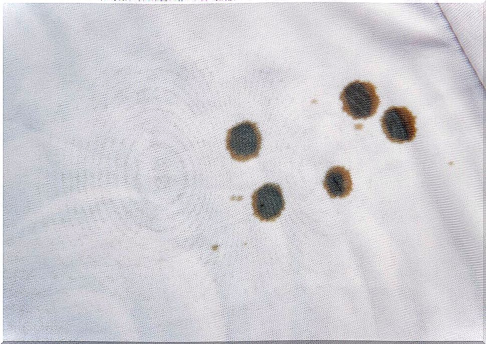 oil stains