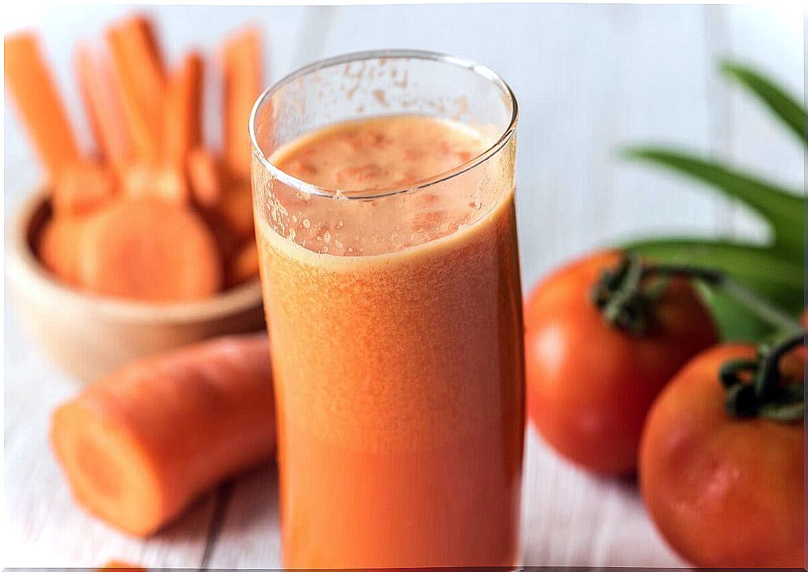 Carrot juice 