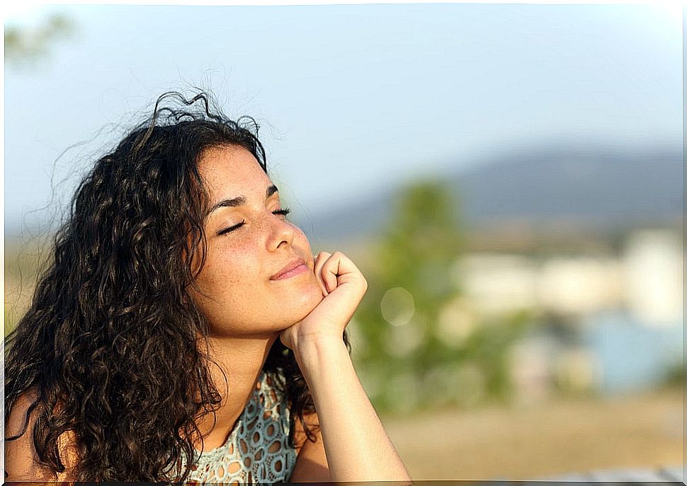 smiling woman