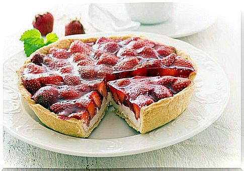 strawberry cake