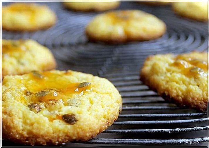 Passion fruit cookie recipe.