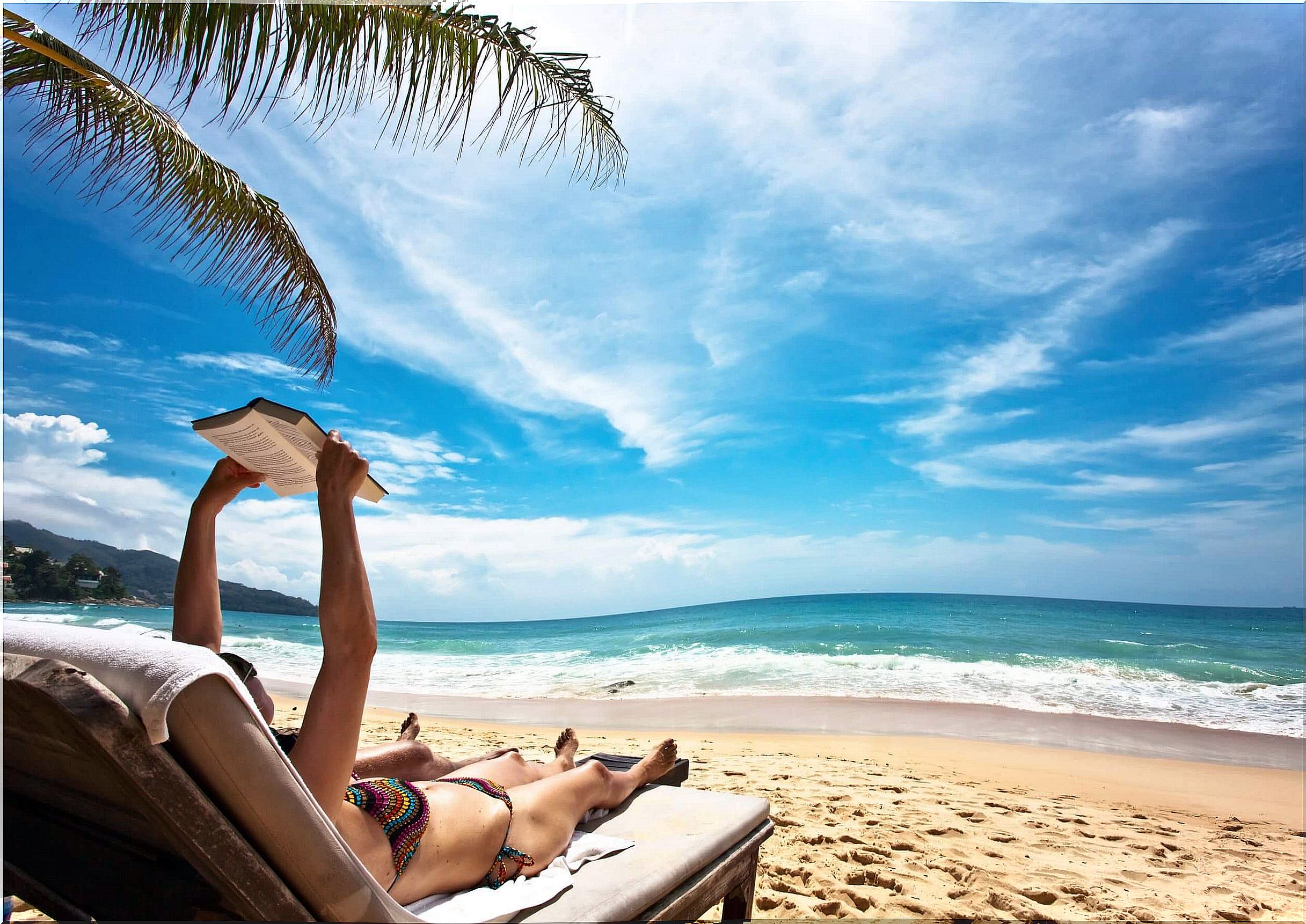 Sunbathing is always good for lack of energy.