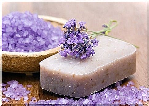 Lavender bath salts